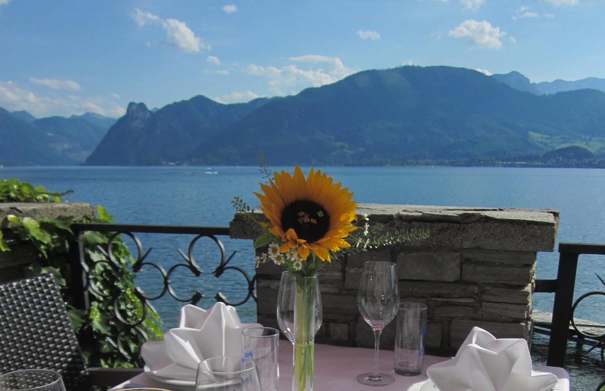 Seegasthof Hois'N Wirt - Hotel Mit Wellnessbereich Gmunden Exterior photo